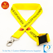 Wholesale China Customized School Polyester Printed Lanyards From China in High Quality